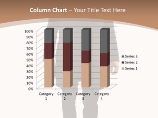 Alone Businessman Action PowerPoint Template