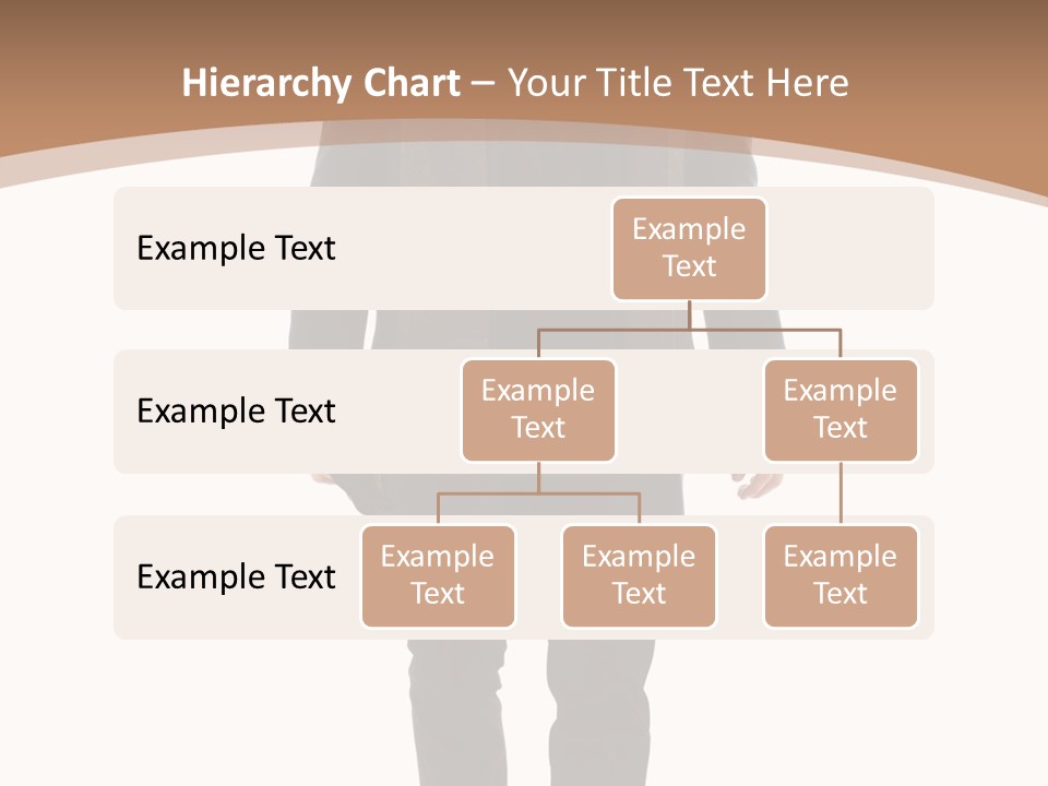 Alone Businessman Action PowerPoint Template