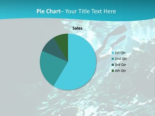 Geology Free Diving Fresh Water PowerPoint Template