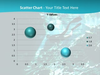 Geology Free Diving Fresh Water PowerPoint Template