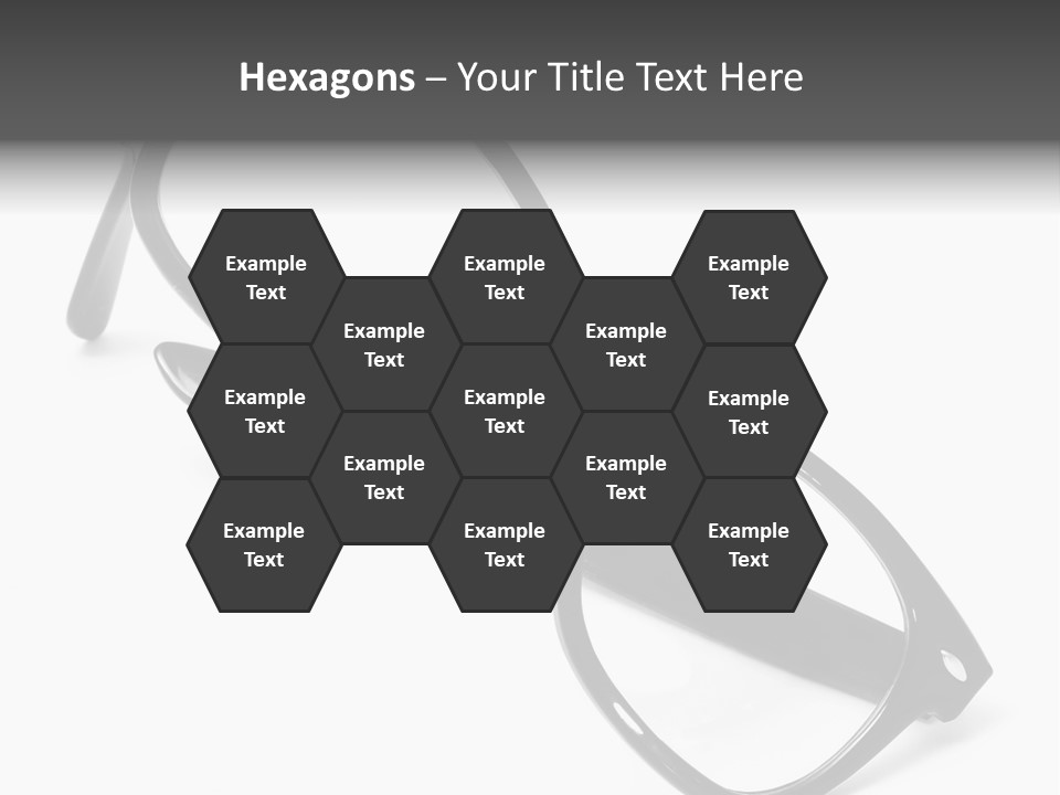 Eyes Lifestyle Eyeglasses PowerPoint Template