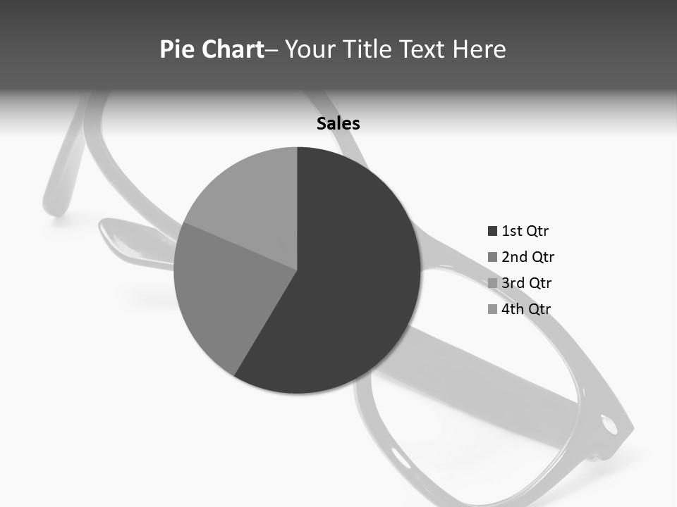 Eyes Lifestyle Eyeglasses PowerPoint Template