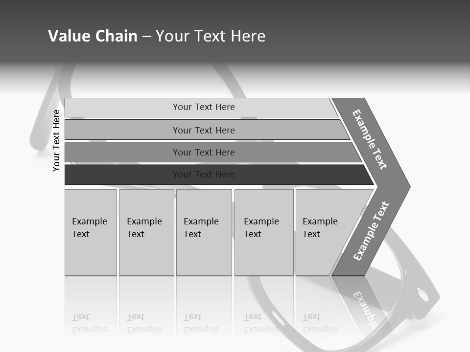 Eyes Lifestyle Eyeglasses PowerPoint Template