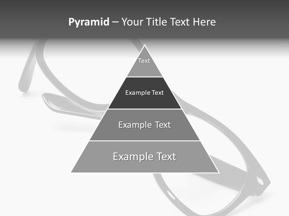 Eyes Lifestyle Eyeglasses PowerPoint Template