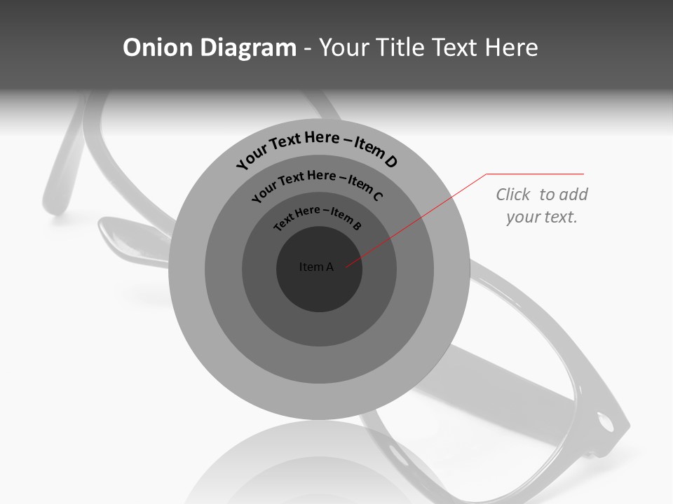 Eyes Lifestyle Eyeglasses PowerPoint Template