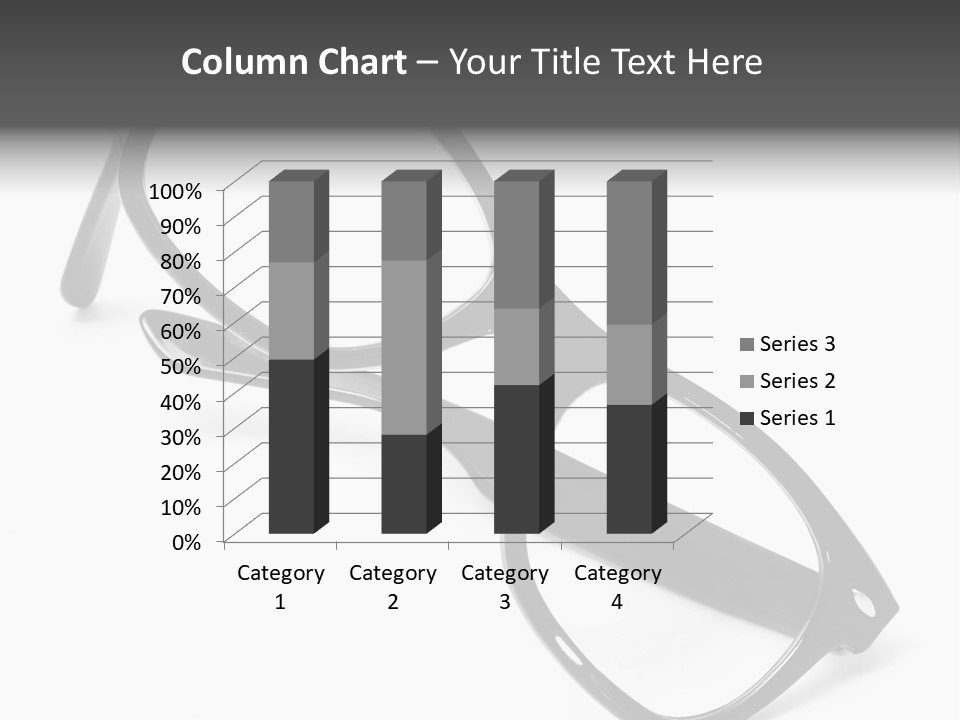 Eyes Lifestyle Eyeglasses PowerPoint Template