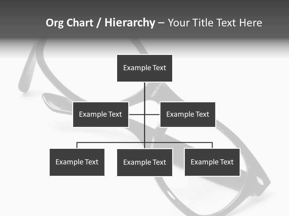 Eyes Lifestyle Eyeglasses PowerPoint Template