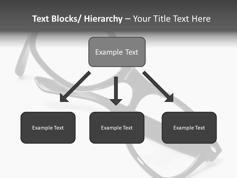 Eyes Lifestyle Eyeglasses PowerPoint Template