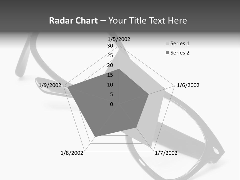 Eyes Lifestyle Eyeglasses PowerPoint Template