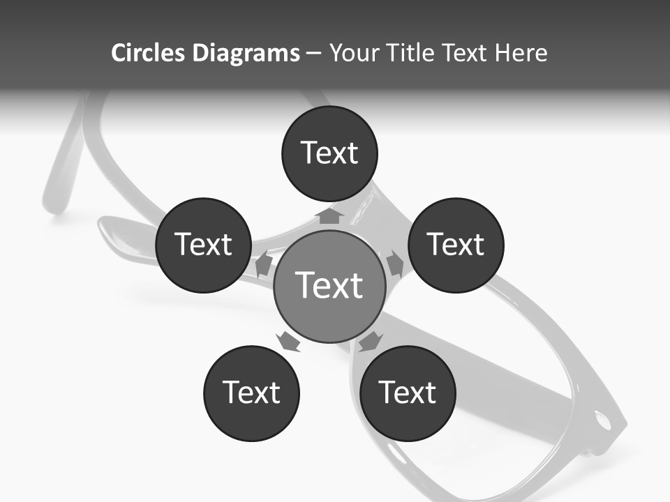 Eyes Lifestyle Eyeglasses PowerPoint Template