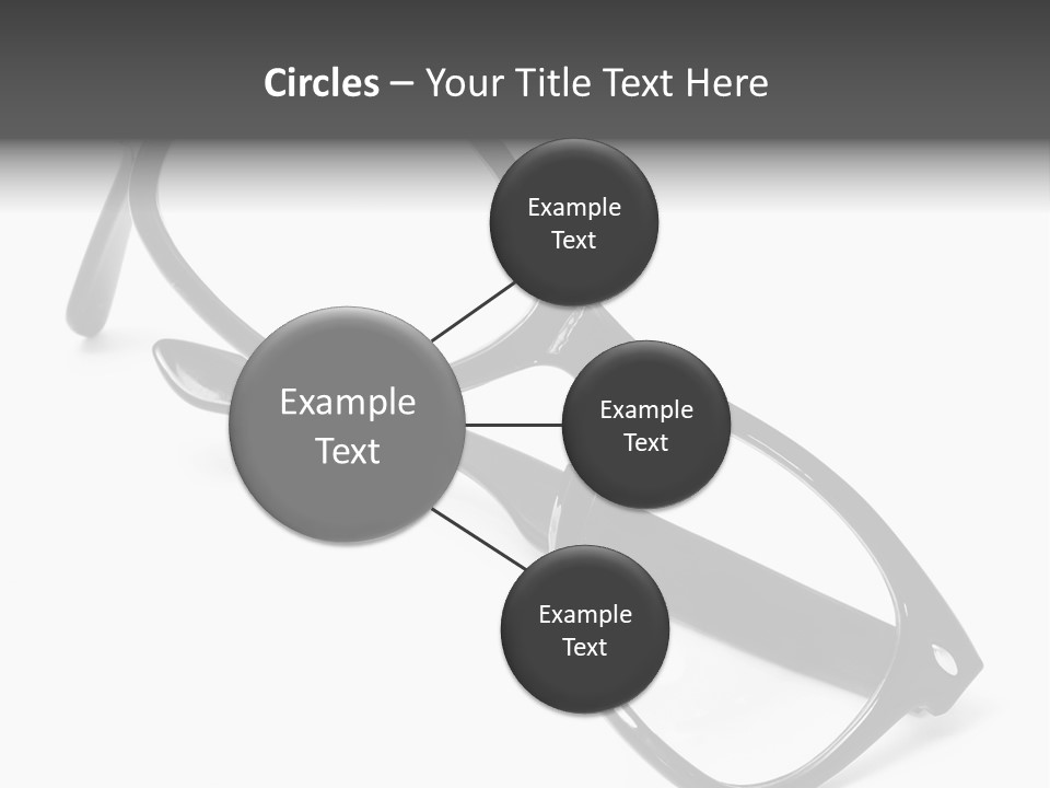 Eyes Lifestyle Eyeglasses PowerPoint Template