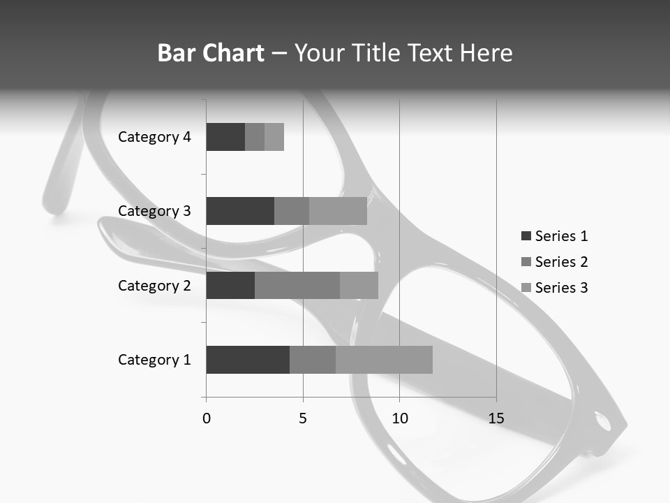 Eyes Lifestyle Eyeglasses PowerPoint Template