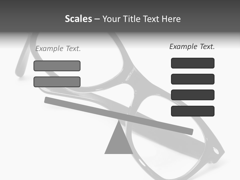 Eyes Lifestyle Eyeglasses PowerPoint Template