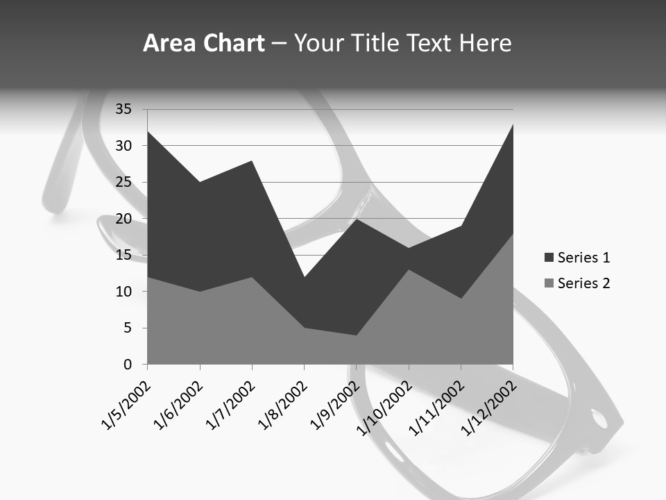 Eyes Lifestyle Eyeglasses PowerPoint Template