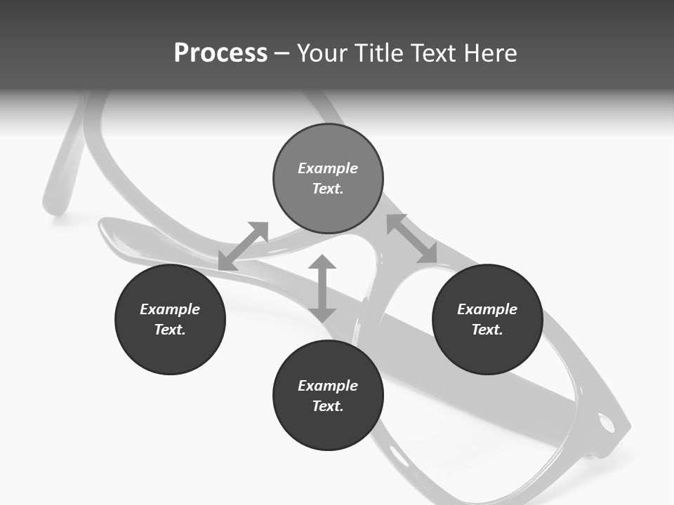 Eyes Lifestyle Eyeglasses PowerPoint Template