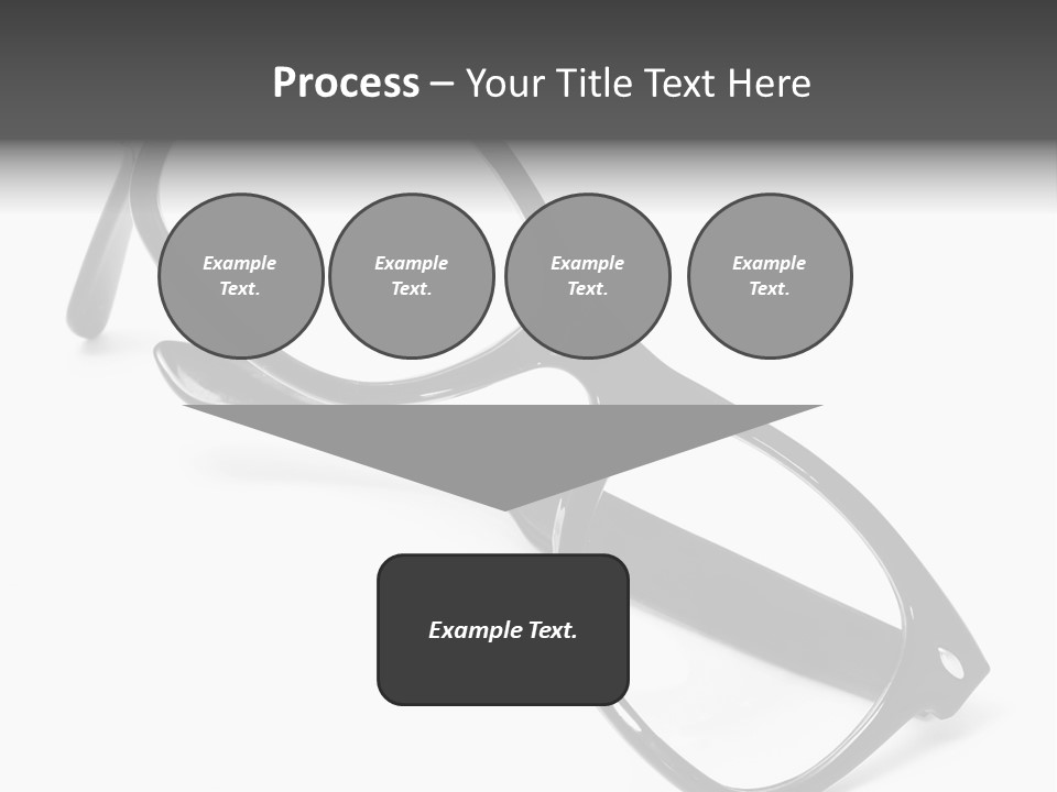 Eyes Lifestyle Eyeglasses PowerPoint Template