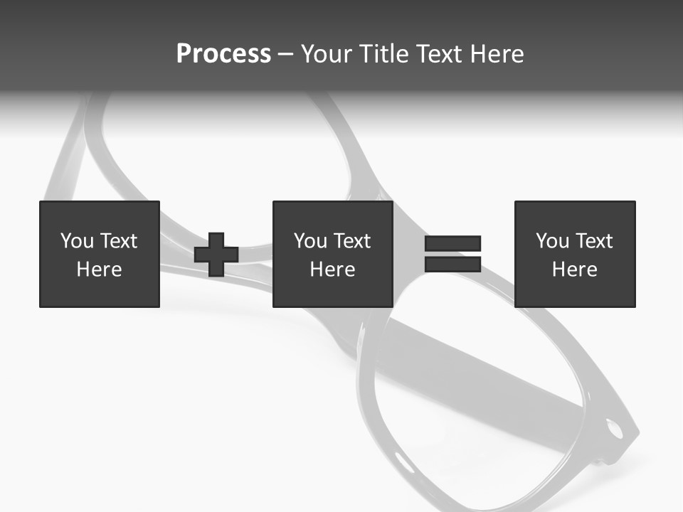 Eyes Lifestyle Eyeglasses PowerPoint Template