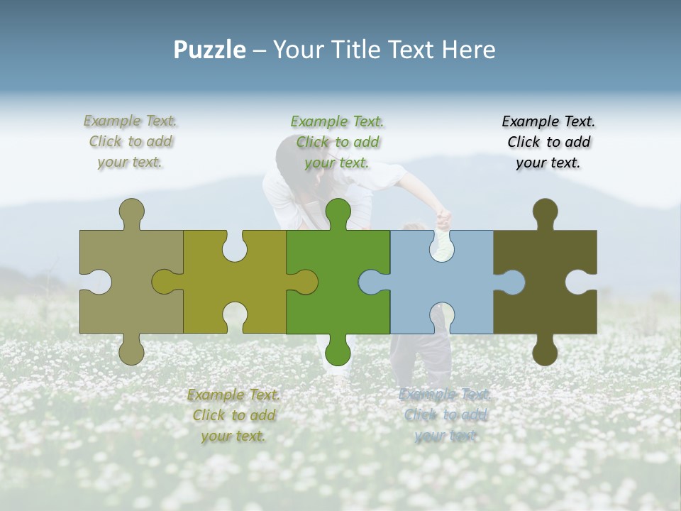 Daughter Parenthood Son PowerPoint Template