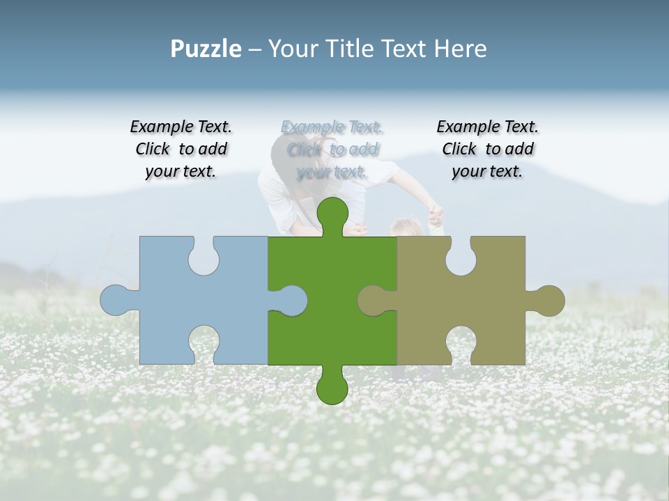 Daughter Parenthood Son PowerPoint Template