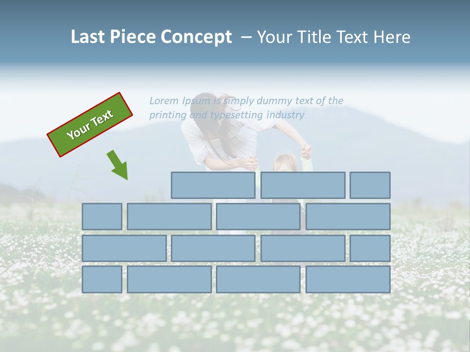 Daughter Parenthood Son PowerPoint Template