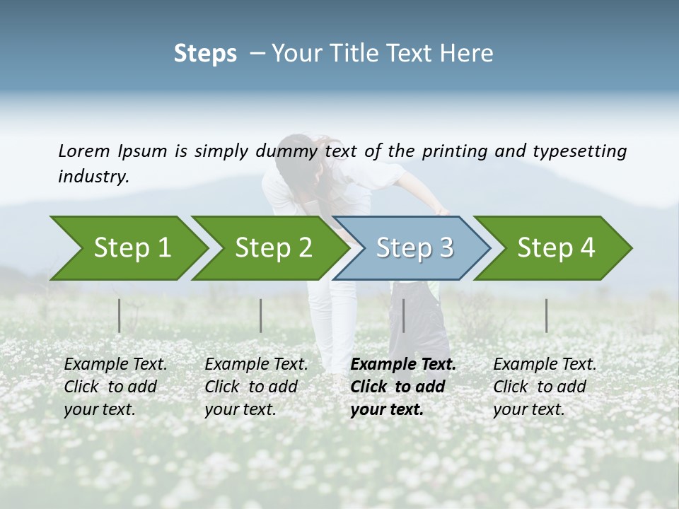 Daughter Parenthood Son PowerPoint Template