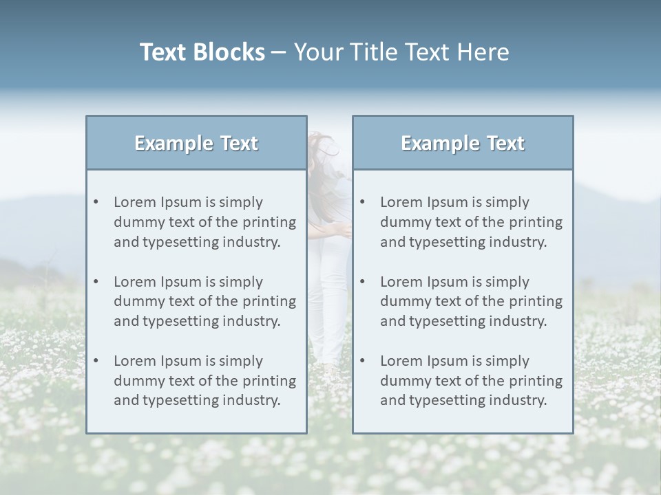 Daughter Parenthood Son PowerPoint Template