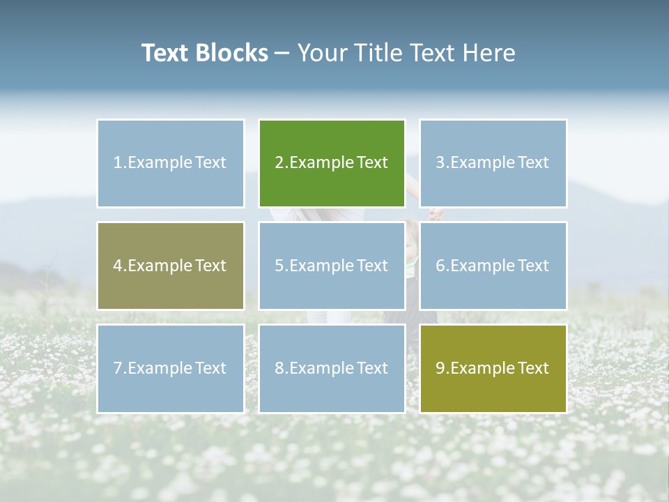 Daughter Parenthood Son PowerPoint Template