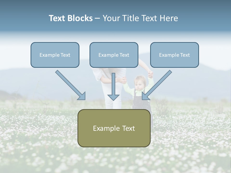 Daughter Parenthood Son PowerPoint Template