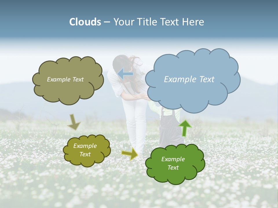 Daughter Parenthood Son PowerPoint Template