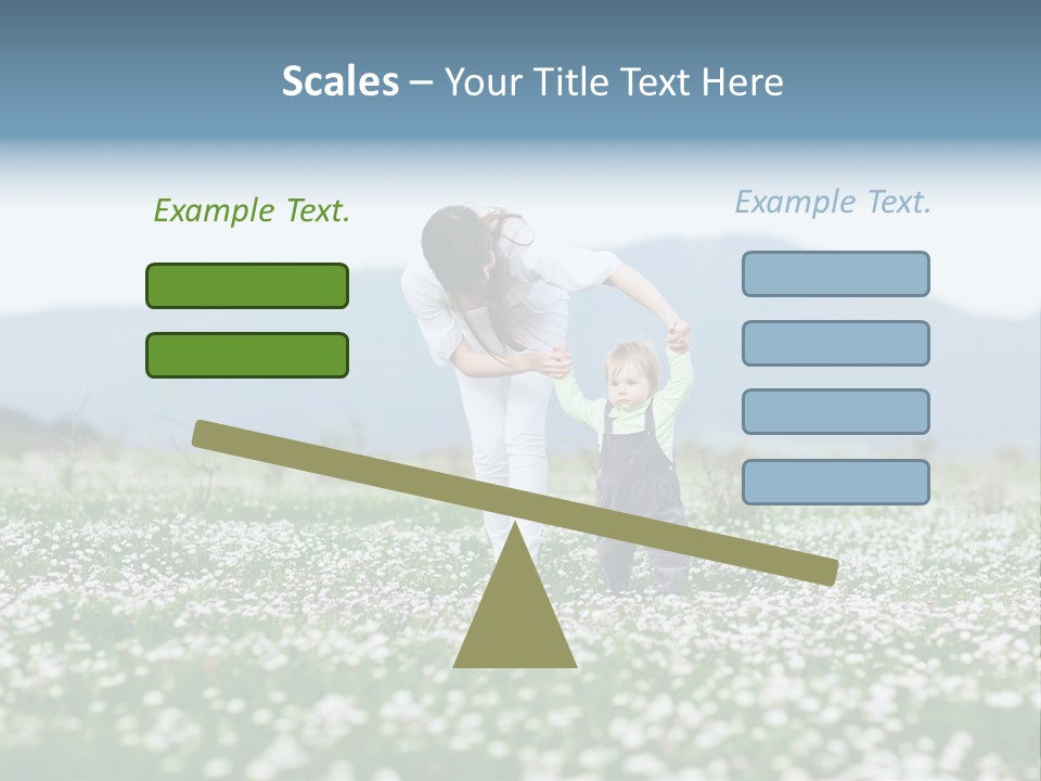 Daughter Parenthood Son PowerPoint Template