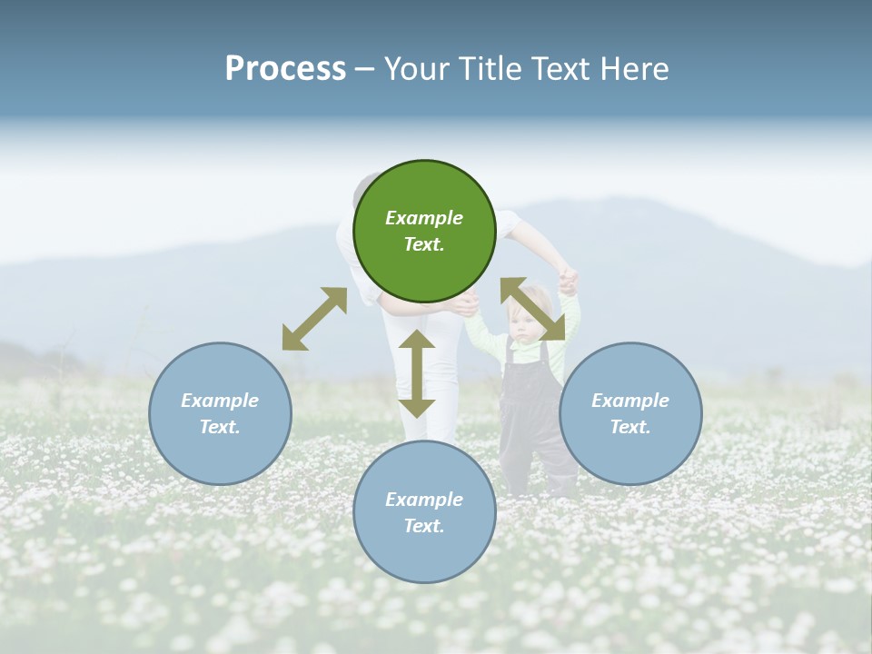 Daughter Parenthood Son PowerPoint Template
