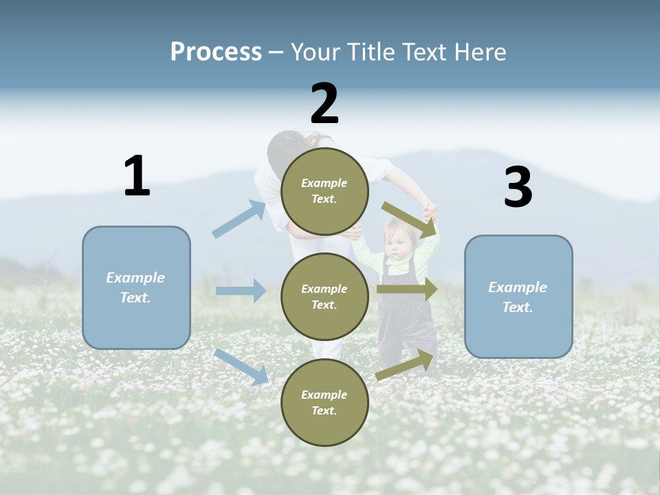 Daughter Parenthood Son PowerPoint Template