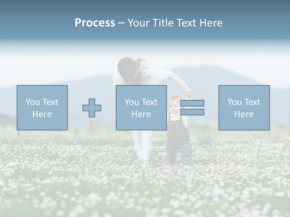Daughter Parenthood Son PowerPoint Template
