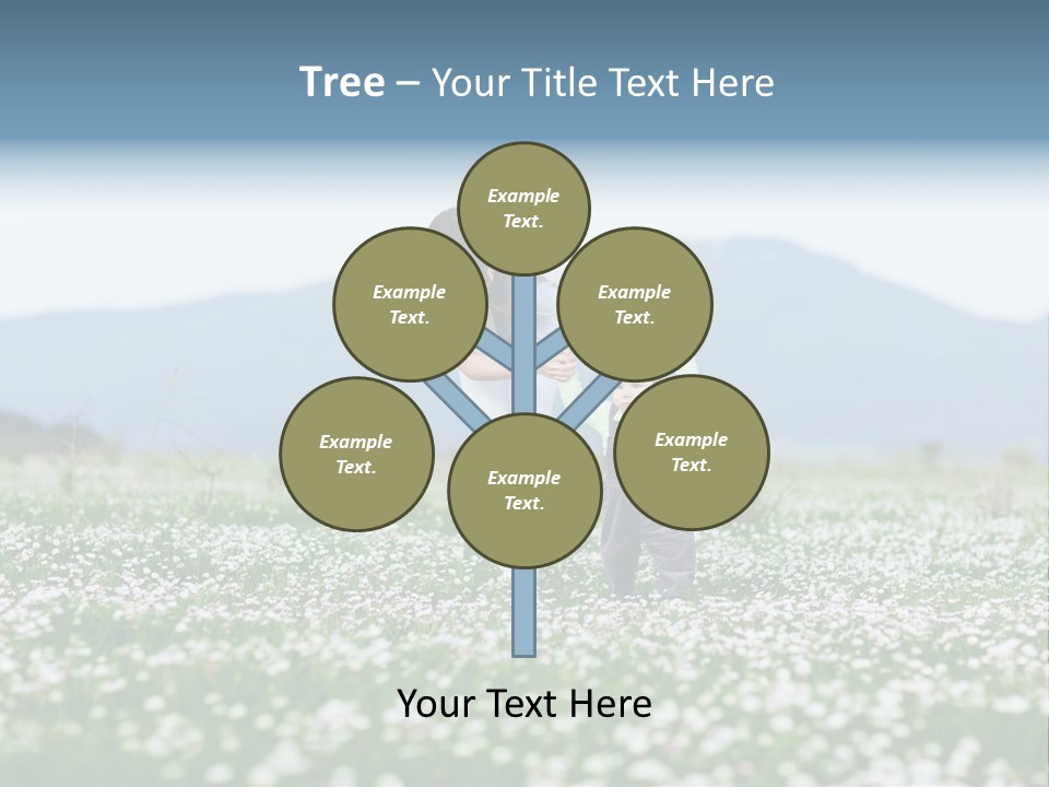 Daughter Parenthood Son PowerPoint Template