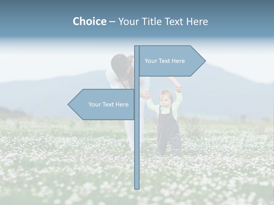 Daughter Parenthood Son PowerPoint Template