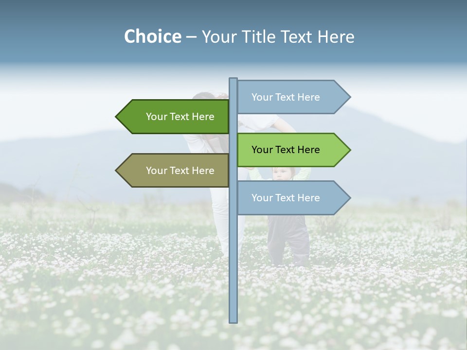 Daughter Parenthood Son PowerPoint Template