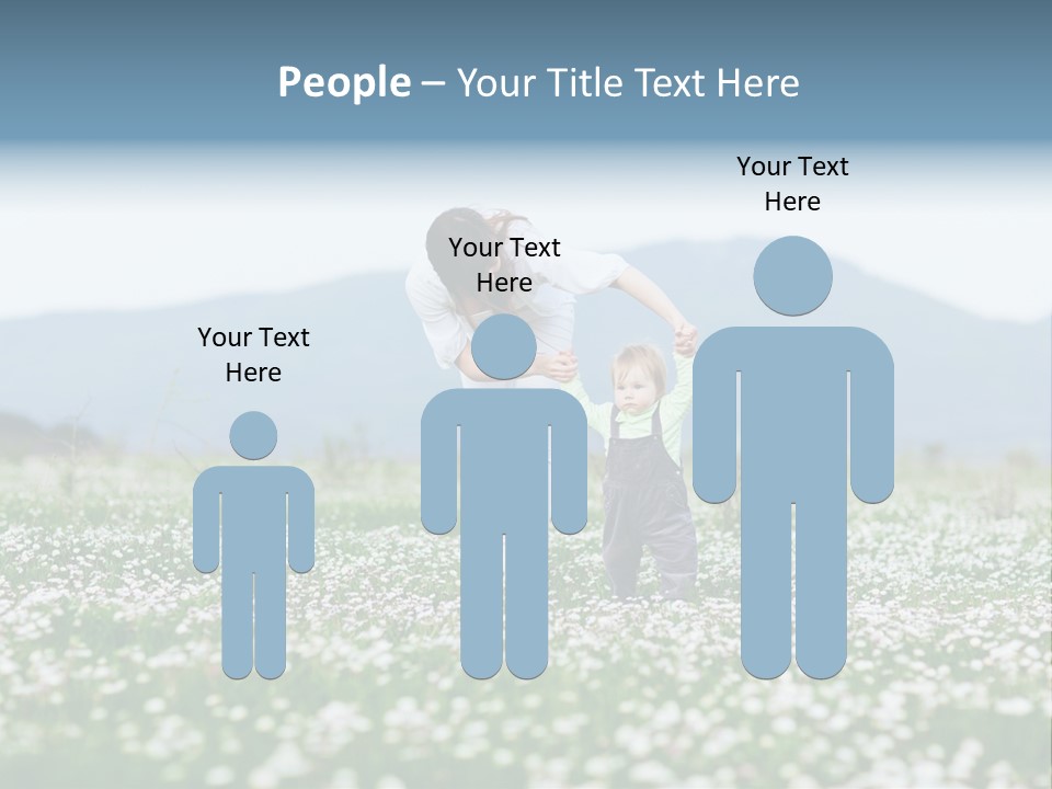 Daughter Parenthood Son PowerPoint Template