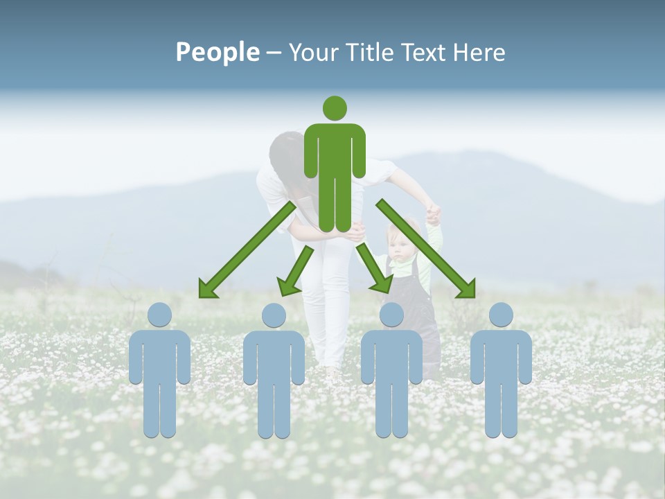 Daughter Parenthood Son PowerPoint Template