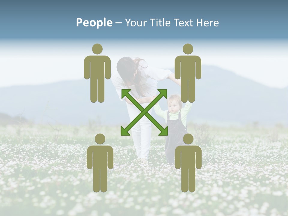 Daughter Parenthood Son PowerPoint Template