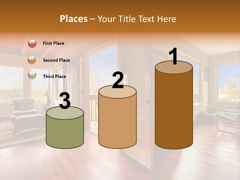 Unique Photo Outside PowerPoint Template