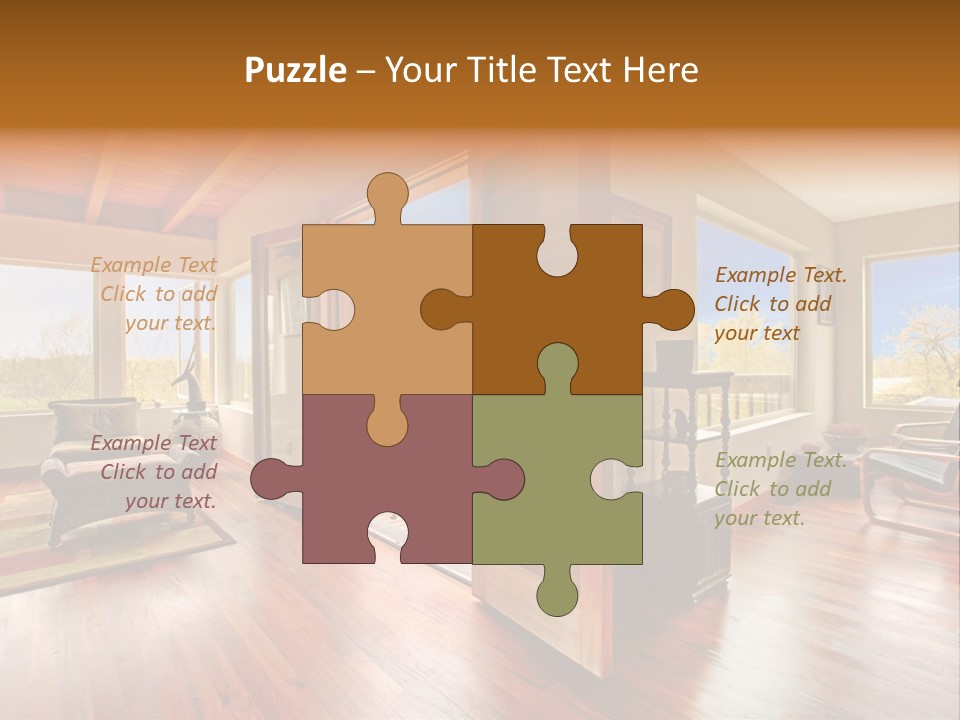 Unique Photo Outside PowerPoint Template