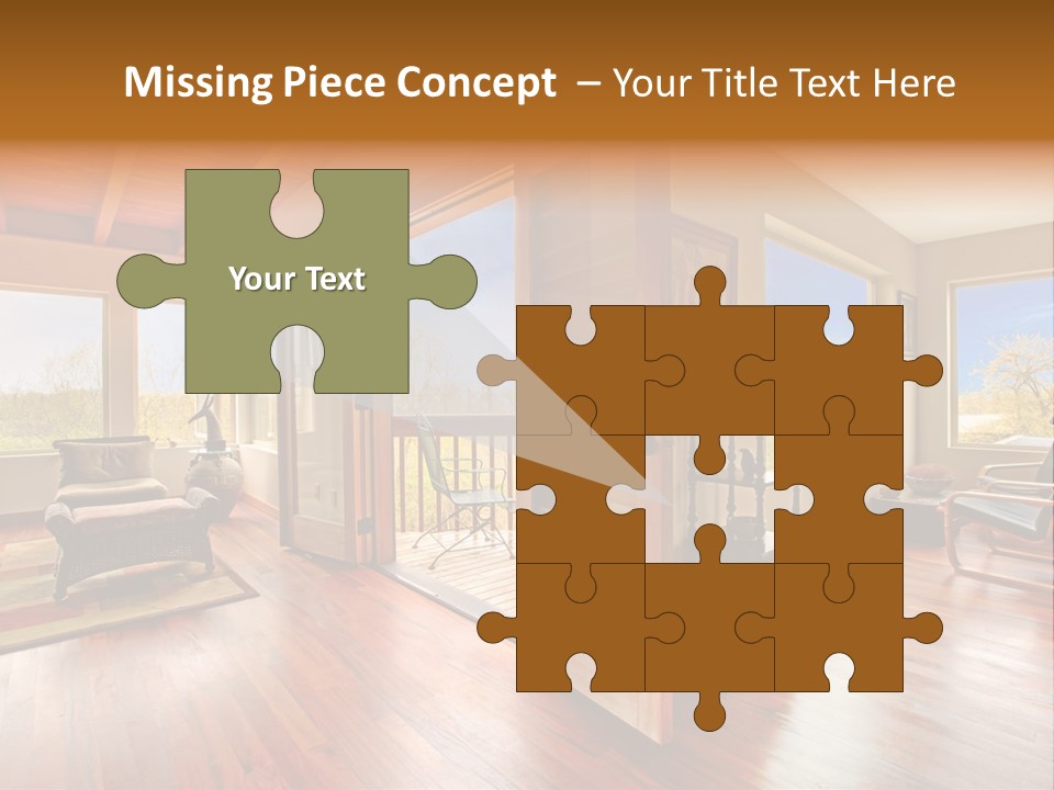 Unique Photo Outside PowerPoint Template
