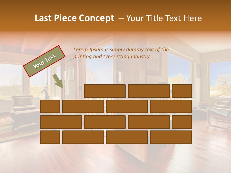 Unique Photo Outside PowerPoint Template