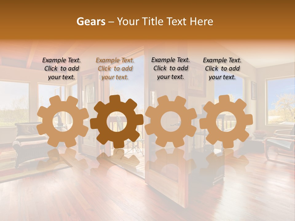 Unique Photo Outside PowerPoint Template