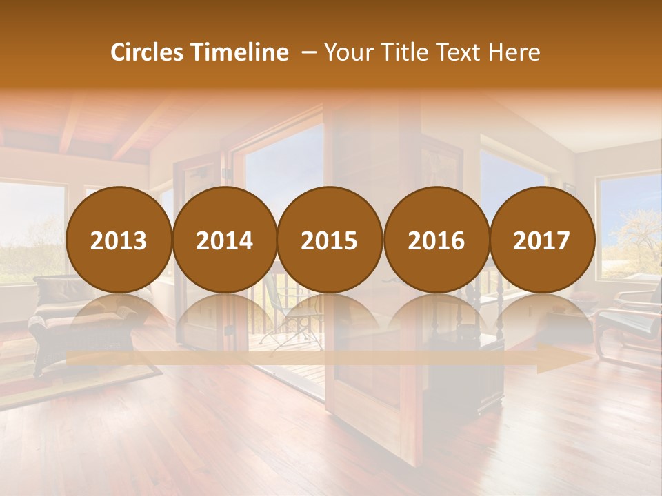 Unique Photo Outside PowerPoint Template
