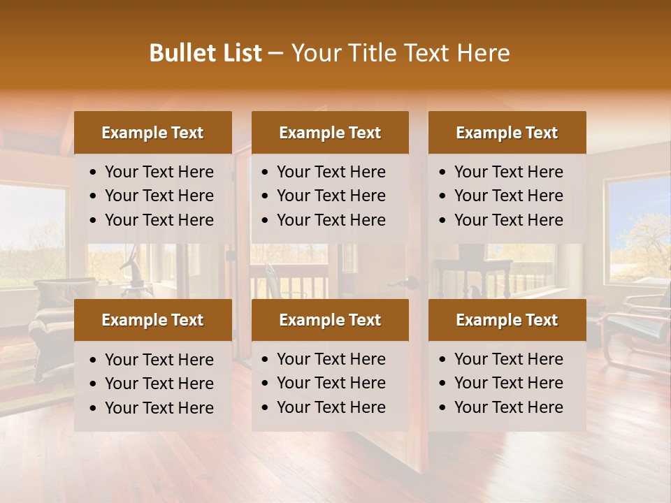 Unique Photo Outside PowerPoint Template