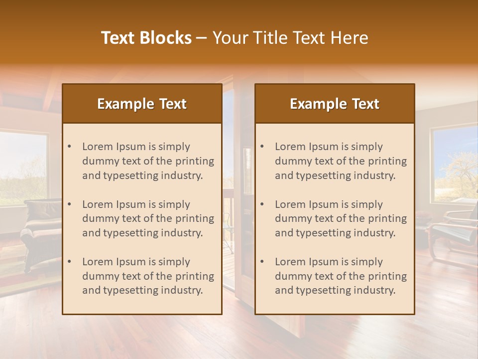Unique Photo Outside PowerPoint Template