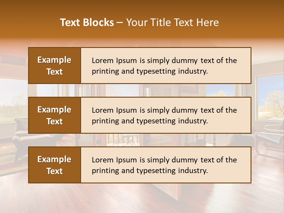 Unique Photo Outside PowerPoint Template