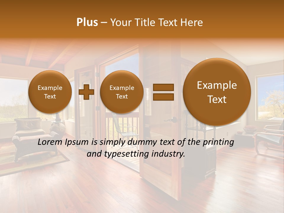 Unique Photo Outside PowerPoint Template