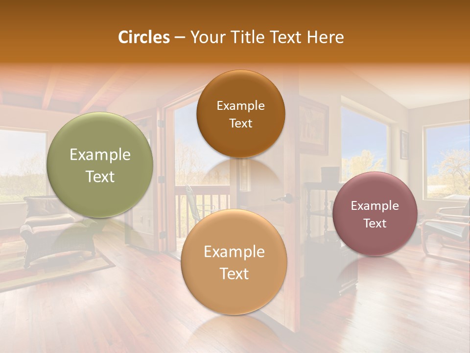 Unique Photo Outside PowerPoint Template